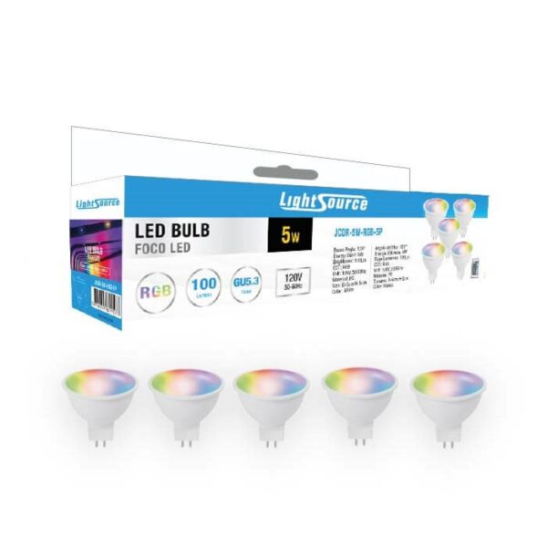 JCDR-5W-RGB-5P